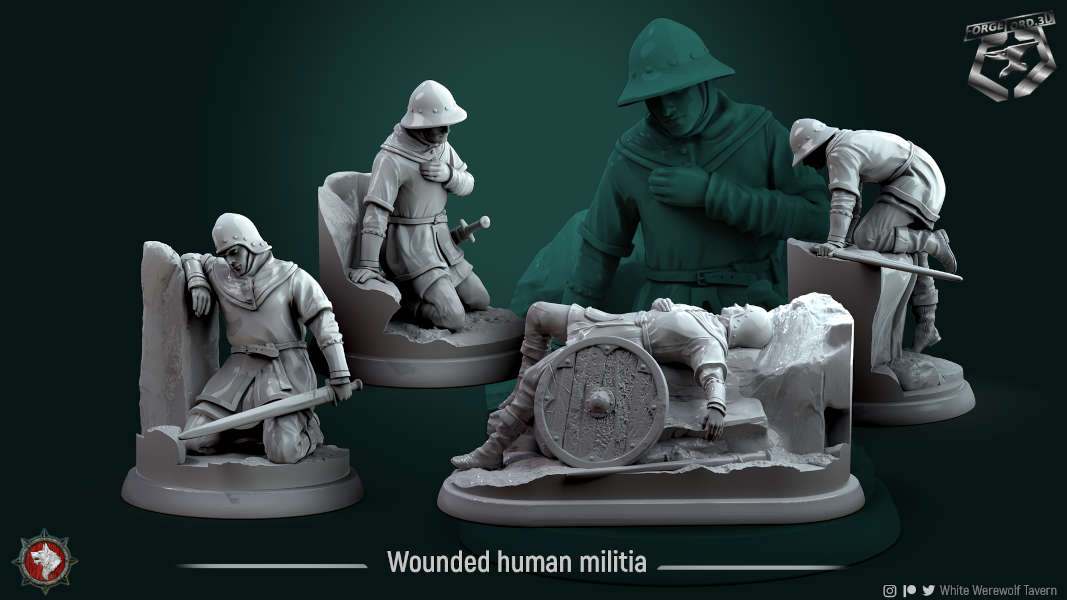 Wounded-human-militia-32mm-figurines-fantasy-tabletop-RPG-3D-miniatures-white-werewolf-tavern