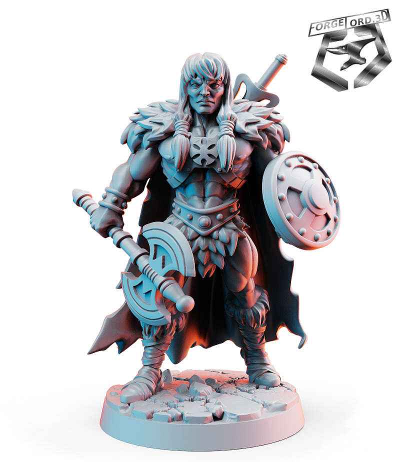 King-Kull-Axe-RN-Estudio--Those-Wonderful-80's-collection-figurines-fantasy-tabletop-RPG-3D-miniatures