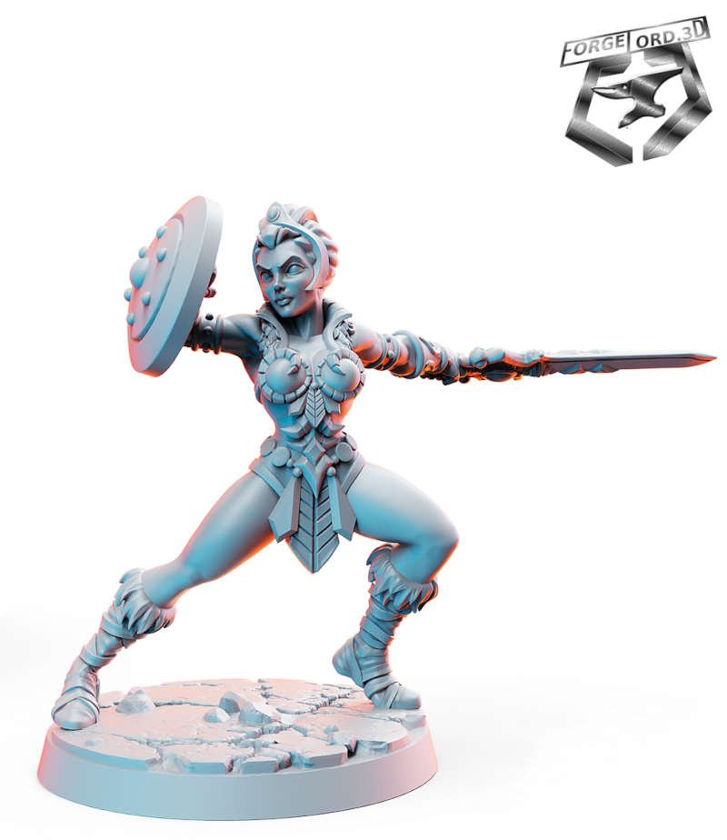 Sheela-RN-Estudio--Those-Wonderful-80's-collection-figurines-fantasy-tabletop-RPG-3D-miniatures