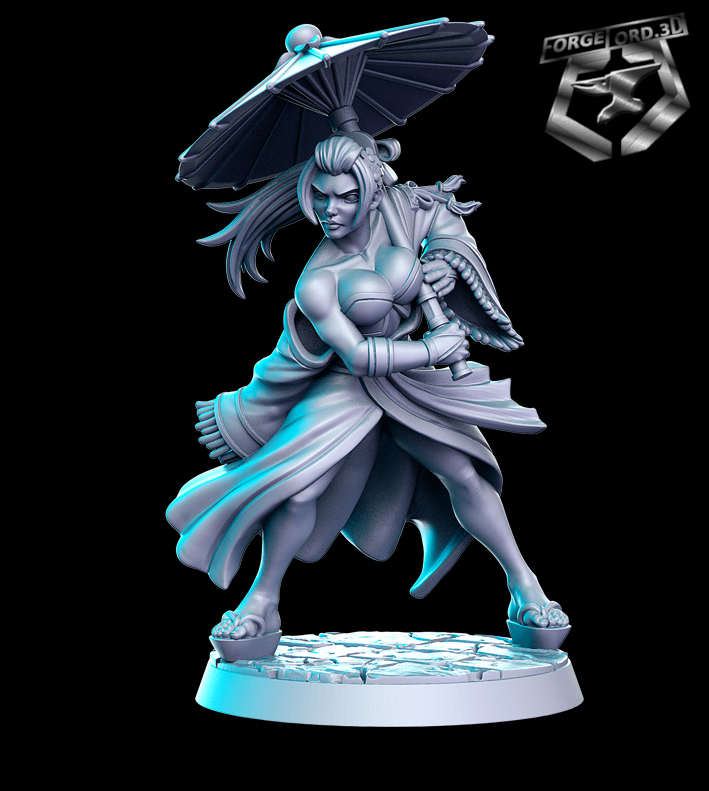 Asuka-RN-Estudio--soul-fighter-tournament-collection-figurines-fantasy-tabletop-RPG-3D-miniatures