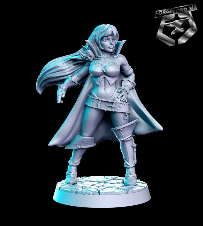Elaine-RN-Estudio--soul-fighter-tournament-collection-figurines-fantasy-tabletop-RPG-3D-miniatures
