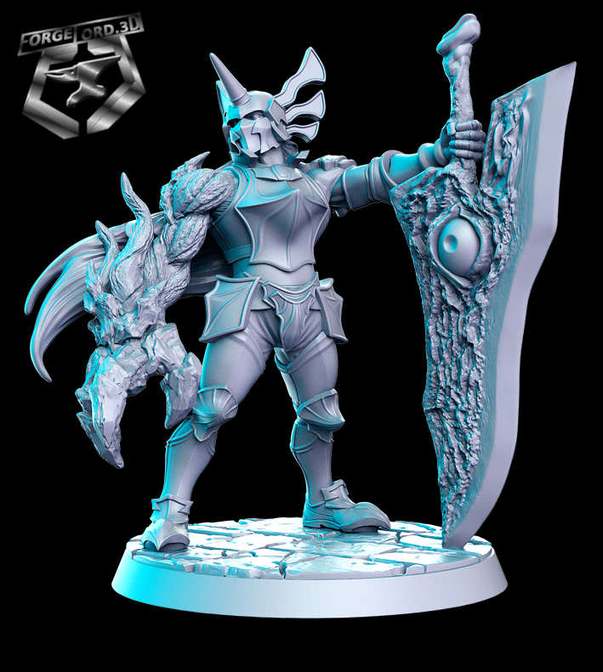 Ephialtes-Armoured-Knight-RN-Estudio--soul-fighter-tournament-collection-figurines-fantasy-tabletop-RPG-3D-miniatures