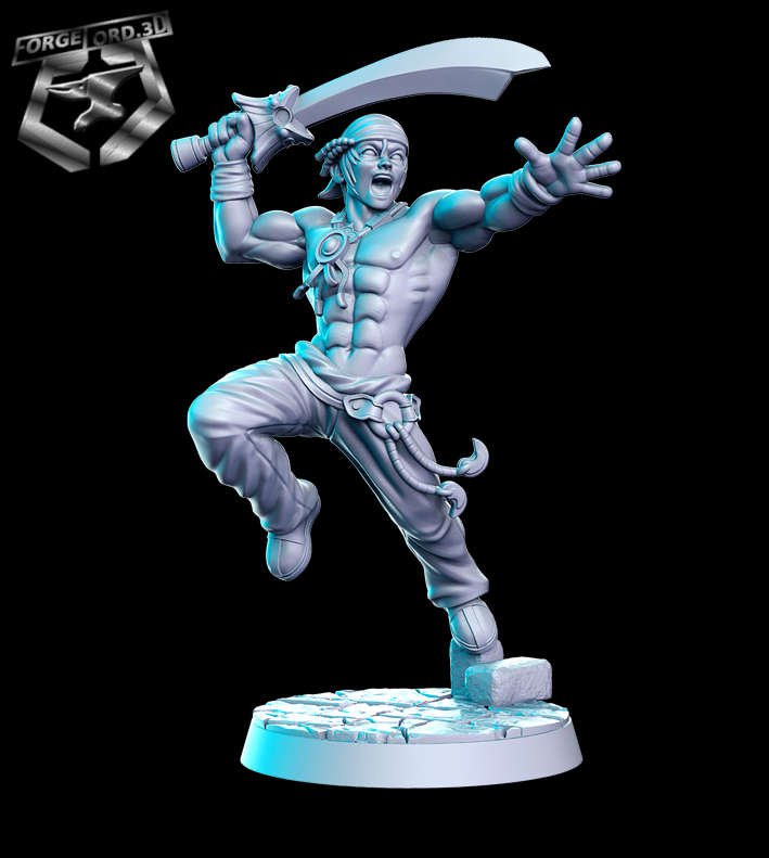 Hong-Kong-Gingko-RN-Estudio--soul-fighter-tournament-collection-figurines-fantasy-tabletop-RPG-3D-miniatures