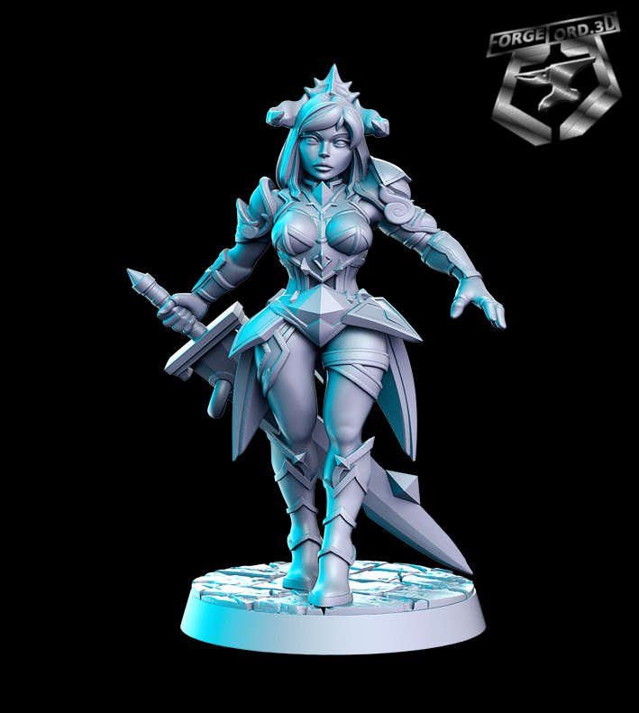 Varuna-RN-Estudio--soul-fighter-tournament-collection-figurines-fantasy-tabletop-RPG-3D-miniatures