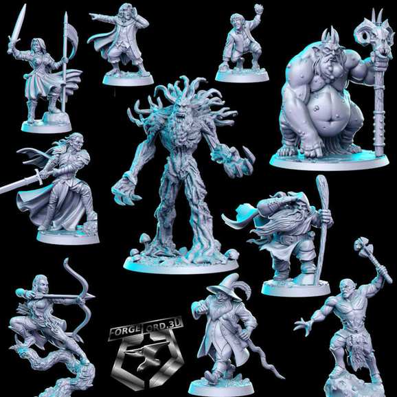 against-the-shadows-add-on-pack-2-RN-Estudio-figurines-fantasy-tabletop-RPG-3D-miniatures