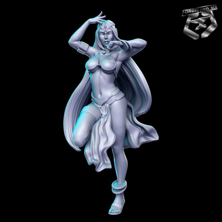Twin-DK1-statue-75mm-RN-Estudio-figurines-fantasy-tabletop-RPG-3D-miniatures-1