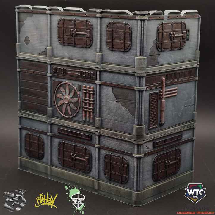 industrial-3-floor-building-decor-Bishok-design-WTC-Warhammer-40k-fantasy-3d-miniatures-tabletop-rpg