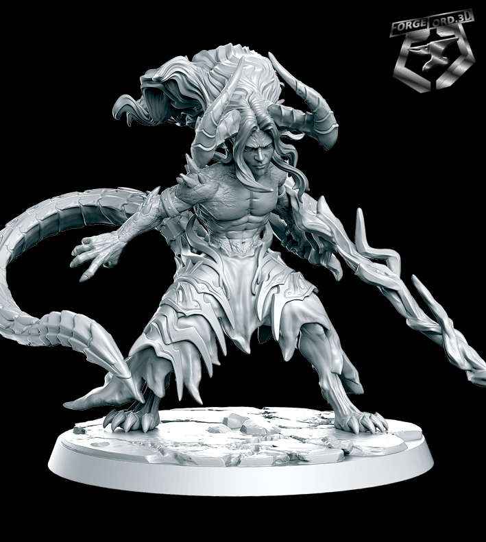 Dracowarrior-RN-Estudio--figurines-fantasy-tabletop-RPG-3D-miniatures