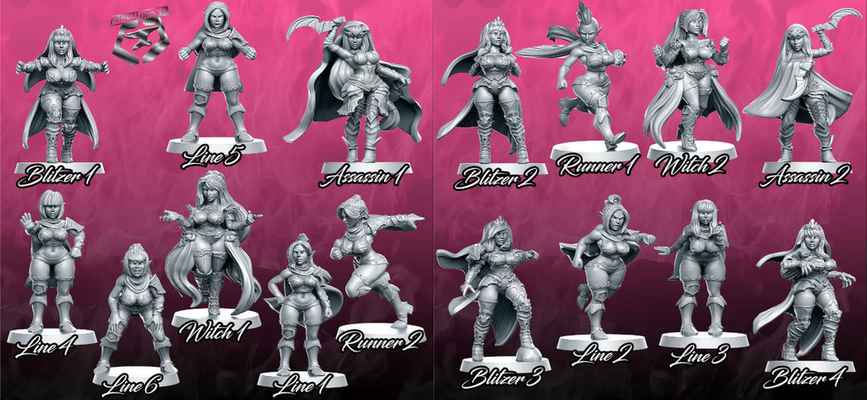 Lure-full-team-PACK-RN-ESTUDIO-TEAM-fantasy-football-dark-elf