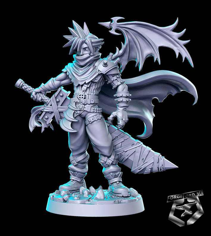 Claude-winged-version-RN-Estudio--figurines-fantasy-tabletop-RPG-3D-miniatures