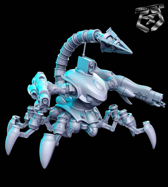 Scorpidrone-RN-Estudio--figurines-fantasy-tabletop-RPG-3D-miniatures