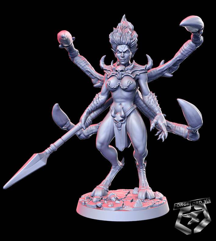 Uvelle,-the-Heartpiercer-RN-Estudio--figurines-fantasy-tabletop-RPG-3D-miniatures