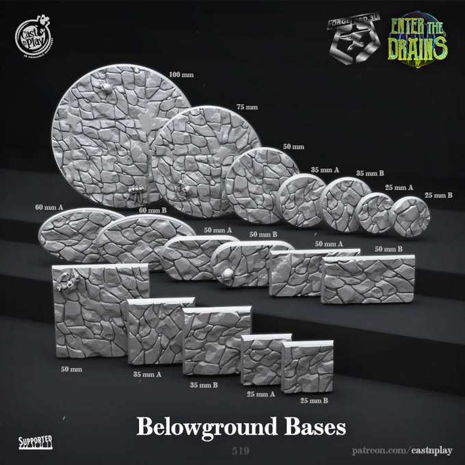 Belowground_Bases-Bases-CastNPlay-Collection--fantasy-tabletop-RPG-3D-miniatures