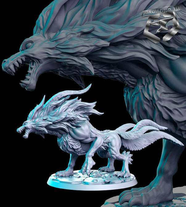 Icewolf-RN-Estudio--figurines-fantasy-tabletop-RPG-3D-miniatures