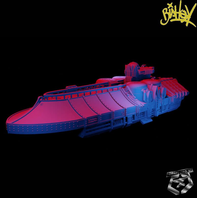 Cendre-Secundus-space-ship,-6mm-bishok-design-cendre-prime-decor-rpg-3d-miniature-1