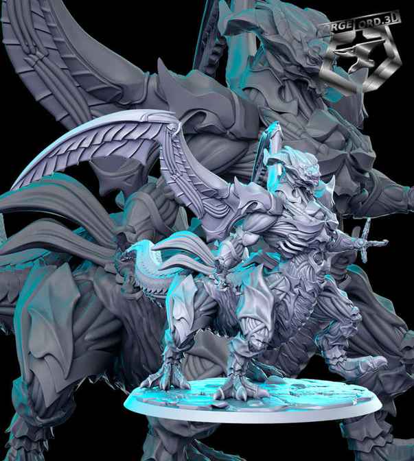 Warforged-Battledragon-RN-Estudio--figurines-fantasy-tabletop-RPG-3D-miniatures