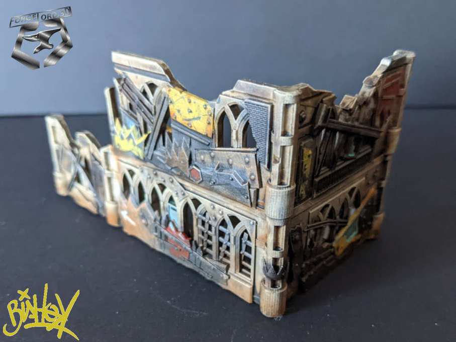 Cendre Secundus Savage Theme Full Ruins Pack, 8mm