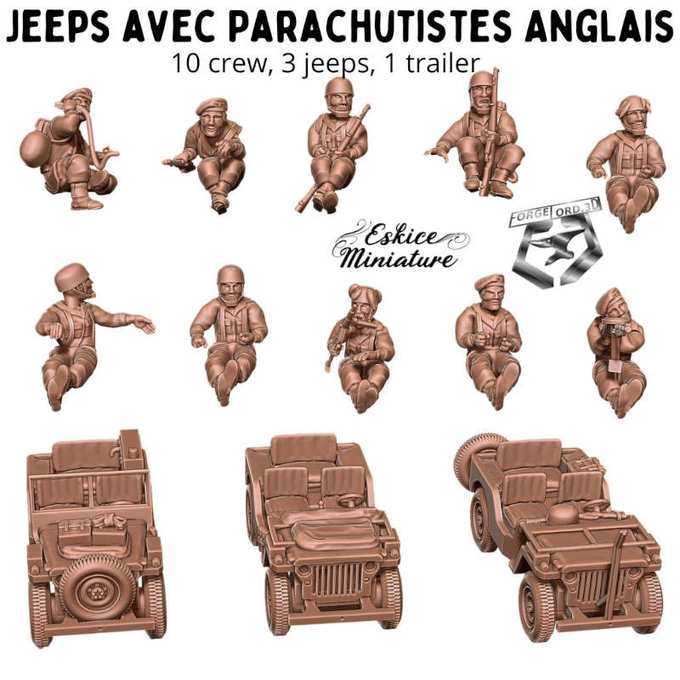 wwii-Jeep-UK-and-crew-WWII-Figurines-3D-miniatures-Eskice-Miniature-historical-1