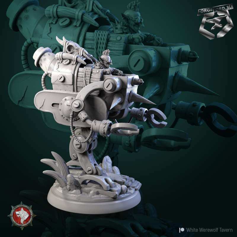 Mechanic-Goblin-32mm-figurines-fantasy-tabletop-RPG-3D-miniatures-white-werewolf-tavern
