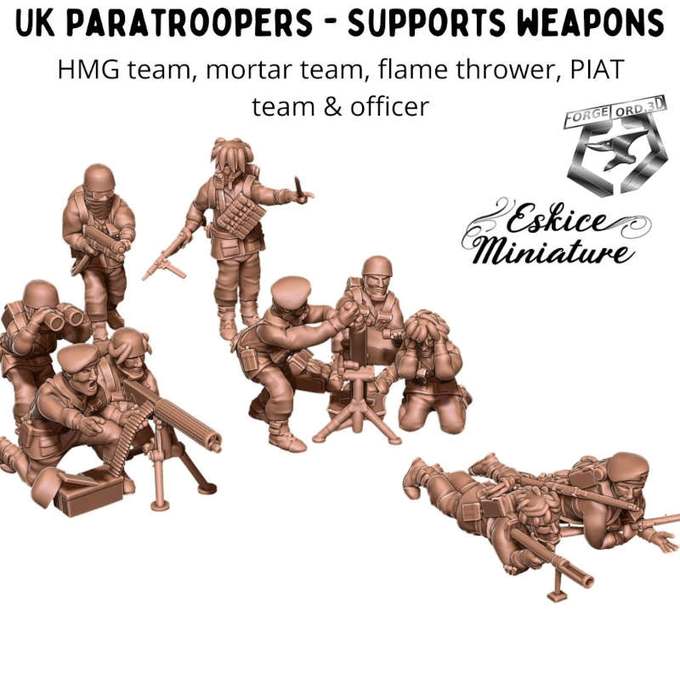 UK-para-support-WWII-Figurines-3D-miniatures-Eskice-Miniature-historical-1