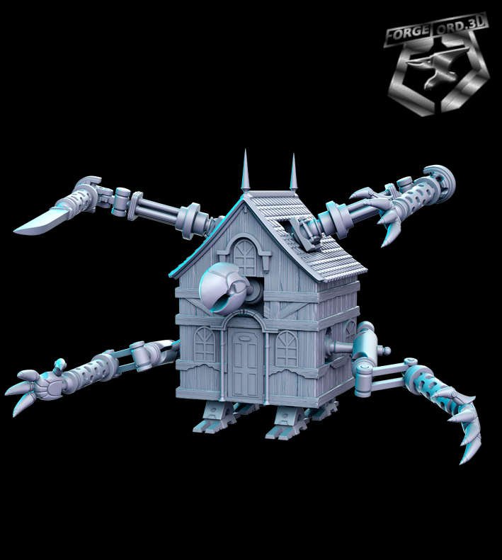 Clockwork-Birdhouse-mimic-RN-Estudio--figurines-fantasy-tabletop-RPG-3D-miniatures