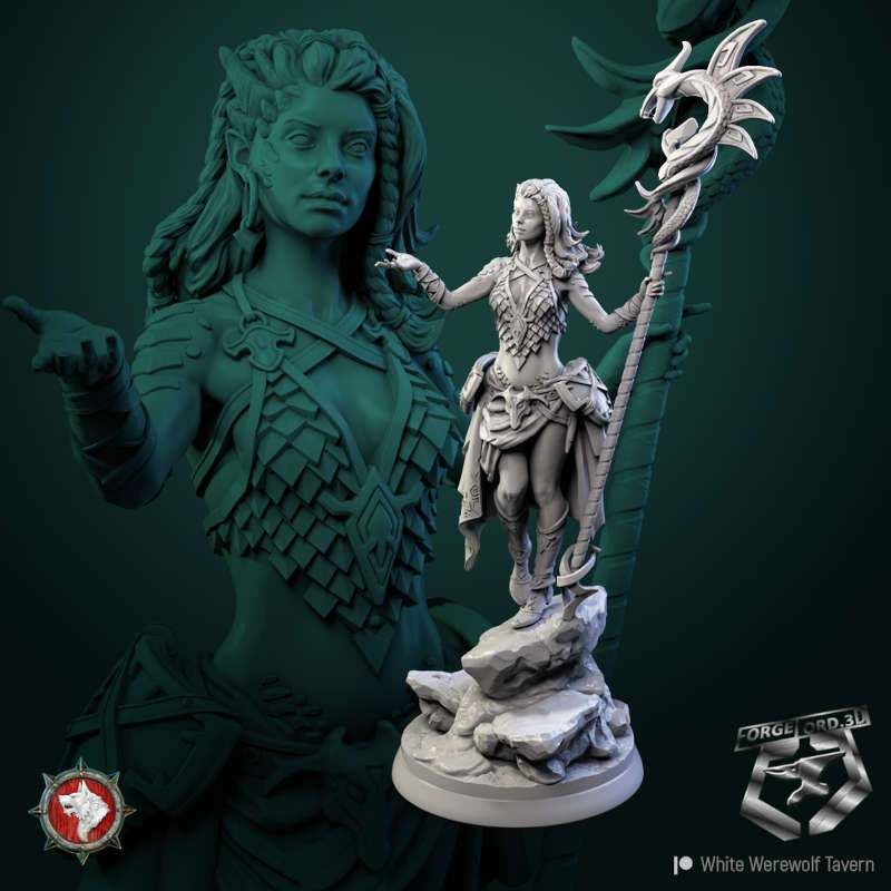 Nala-75mm-figurines-fantasy-tabletop-RPG-3D-miniatures-white-werewolf-tavern