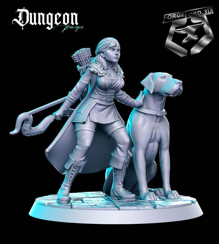 Explorer-statue-75mm-RN-Estudio-figurines-fantasy-tabletop-RPG-3D-miniatures