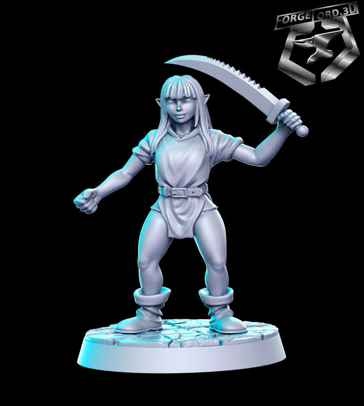 Goblin-sword-RN-Estudio--figurines-fantasy-tabletop-RPG-3D-miniatures