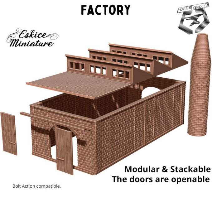 Factory-Decor-3dminiatures-decor-Eskice-Miniature-historical-WW-II-2