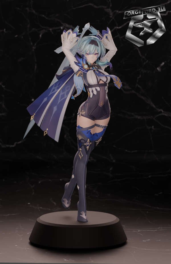 Eula-statue-75mm-RN-Estudio-figurines-fantasy-tabletop-RPG-3D-miniatures