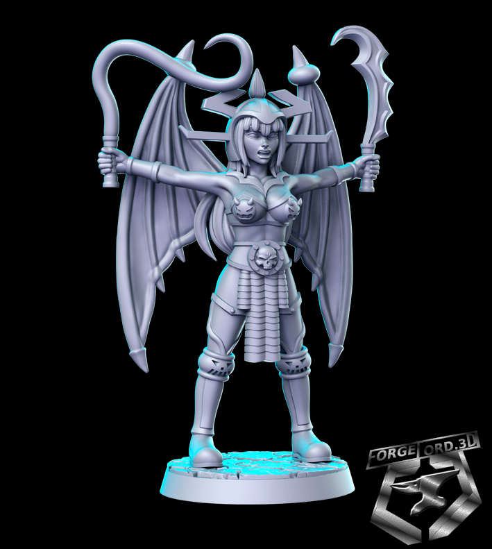 Gargoyle-RN-Estudio--figurines-fantasy-tabletop-RPG-3D-miniatures