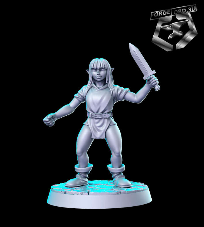 Goblin-shot-sword-RN-Estudio--figurines-fantasy-tabletop-RPG-3D-miniatures