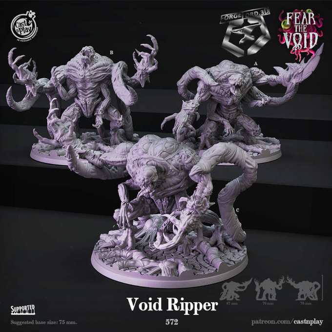 Void-Ripper-CastNPlay-Fear-the-void-Collection--fantasy-tabletop-RPG-3D-miniatures