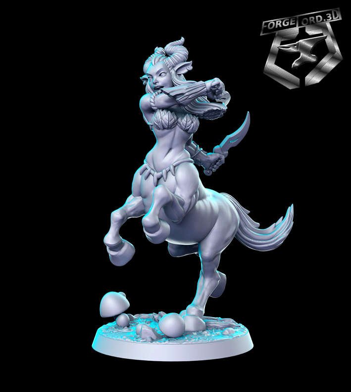 Centaur-of-Daggers-RN-Estudio--figurines-fantasy-tabletop-RPG-3D-miniatures