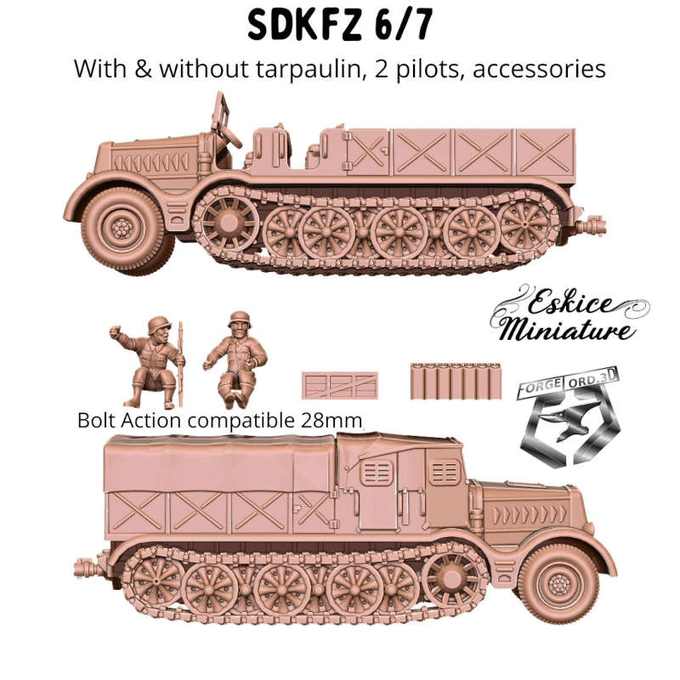 wwii-german-sdkfz-Eskice-Miniature-WWII-historical-vehicule-figurine-3d-miniatures-tabletop-rpg-2