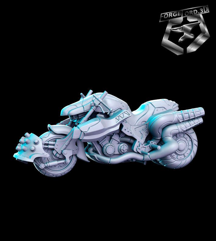 Daytona-bike-RN-Estudio--figurines-fantasy-tabletop-RPG-3D-miniatures