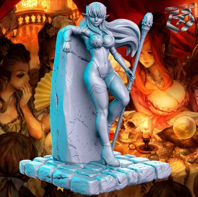 Elf-dc-RN-Estudio--figurines-fantasy-tabletop-RPG-3D-miniatures