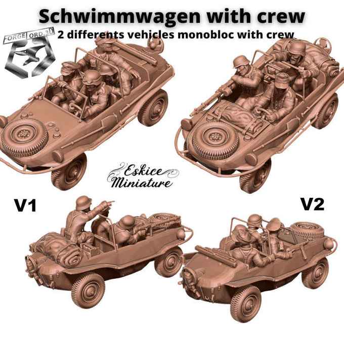 WWII-German-Schwimmwagen-with-crew-Eskice-Miniature-WWII-historical-vehicule-figurine-3d-miniatures-tabletop-rpg
