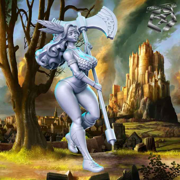 Amazona-RN-Estudio--figurines-fantasy-tabletop-RPG-3D-miniatures