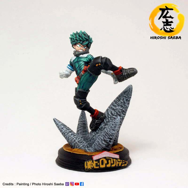 Deku statue 75mm