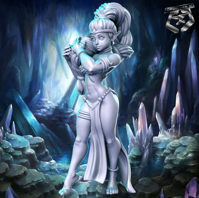 Shata-statue-75mm-RN-Estudio-figurines-fantasy-tabletop-RPG-3D-miniatures
