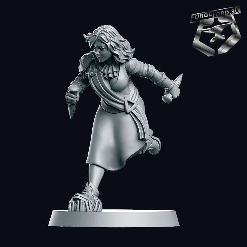 scottish-hunter-RN-Estudio--figurines-fantasy-tabletop-RPG-3D-miniatures