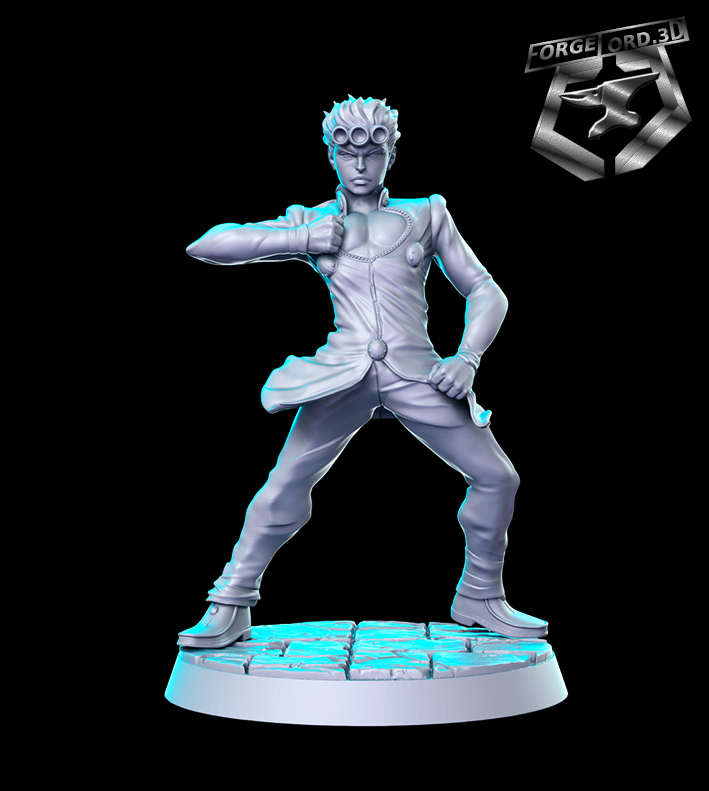 Giorno-statue-75mm-RN-Estudio-figurines-fantasy-tabletop-RPG-3D-miniatures