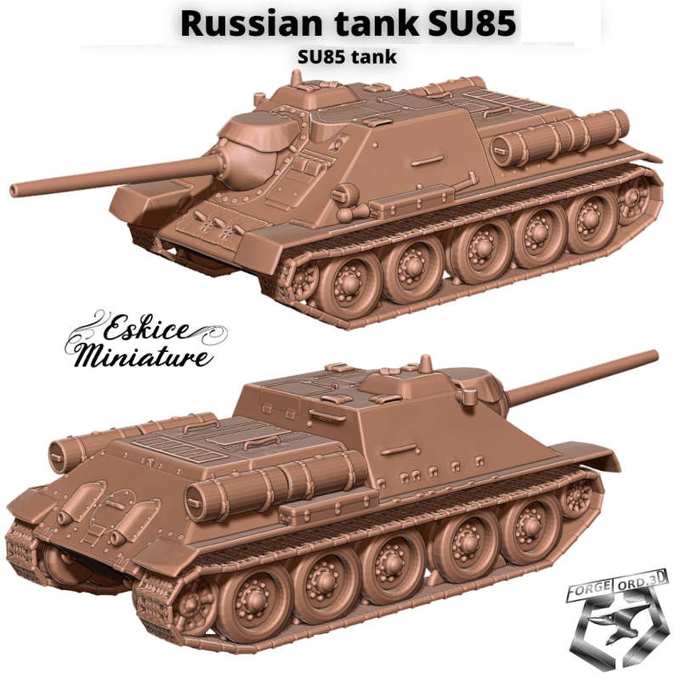 su85-Tank-Eskice-Miniature-WWII-historical-vehicule-figurine-3d-miniatures-tabletop-rpg