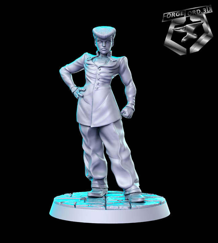 Josuke-statue-75mm-RN-Estudio-figurines-fantasy-tabletop-RPG-3D-miniatures