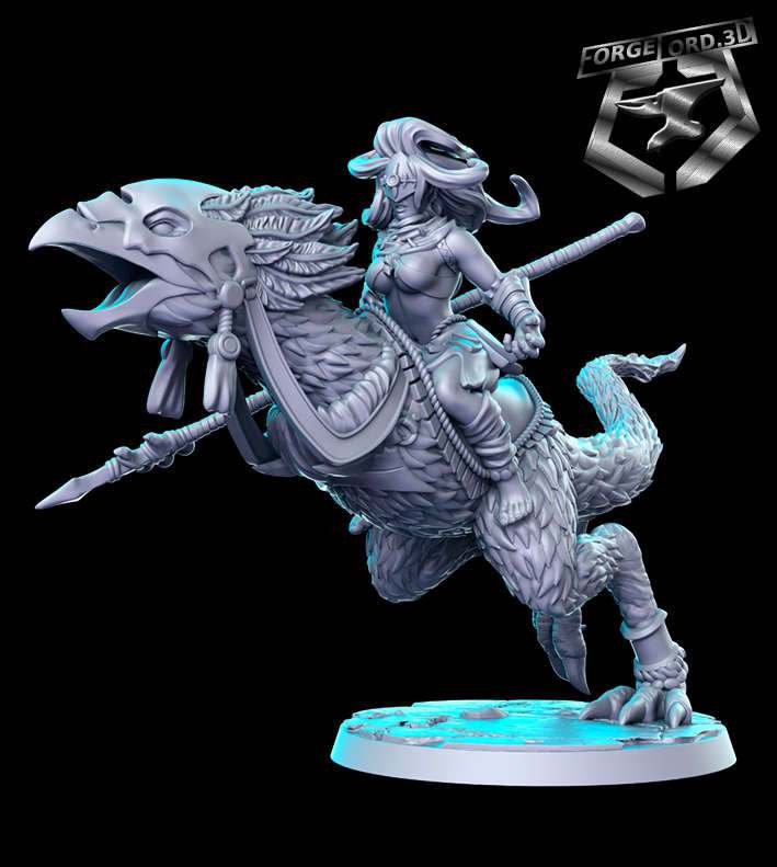 Rider-of-Loss-RN-Estudio--figurines-fantasy-tabletop-RPG-3D-miniatures