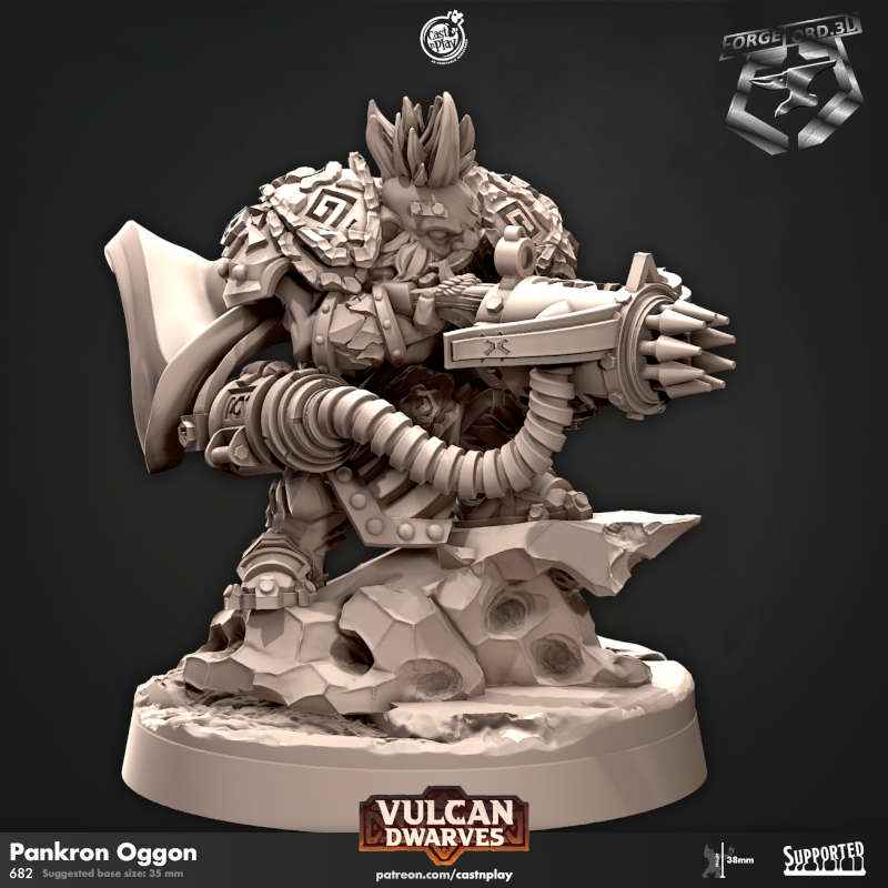 Pankron-Oggon-CastNPlay-vulcan-dwarves-Collection--fantasy-tabletop-RPG-3D-miniatures