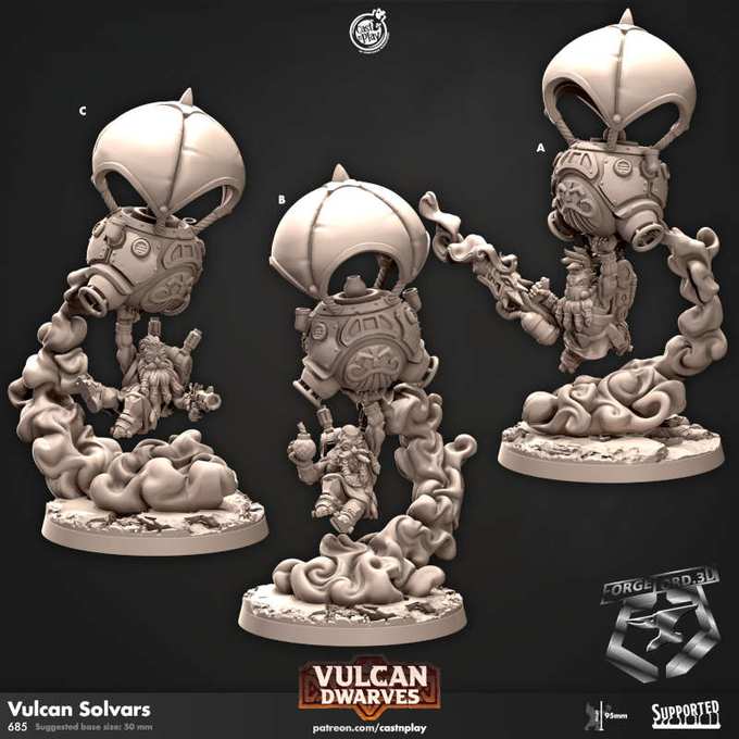Vulcan-Solvars-CastNPlay-vulcan-dwarves-Collection--fantasy-tabletop-RPG-3D-miniatures