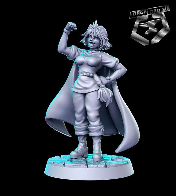 Amelia-Wil-Tesla-Saillune-RN-Estudio--figurines-fantasy-tabletop-RPG-3D-miniatures