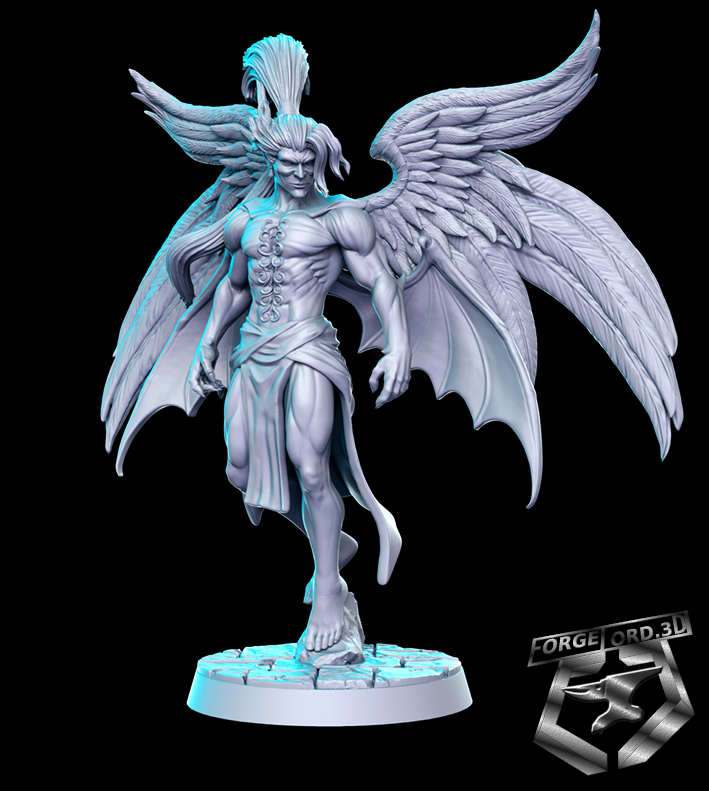 Kefka-Third-Form-RN-Estudio--figurines-fantasy-tabletop-RPG-3D-miniatures